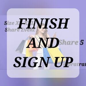 Finish Thur 4/16🛍Sign Up Thurs 4/23🛍XL-XXL Share🛍Share 10🛍